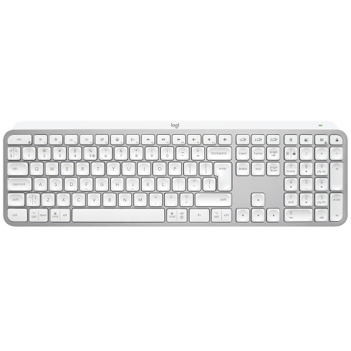 Logitech MX Keys S Wireless - US INT'L layout - Membrane - Pale Gray (Šviesiai Pilka) Membraninė Belaidė Klaviatūra