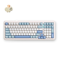 MCHOSE K99 V2 - US Layout - Icy Creamsicle - Sky Blue (Mėlyna) Belaidė Žaidimų Klaviatūra