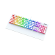 Žaidimų Klaviatūra Silentium PC Gear GK650K Kailh Brown RGB Onyx White Pudding Edition