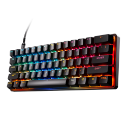 SteelSeries Apex Pro Mini Gen 3 - US layout - Magnetic OmniPoint 3.0 Switches - Black (Juoda) Magnetinė Žaidimų Klaviatūra