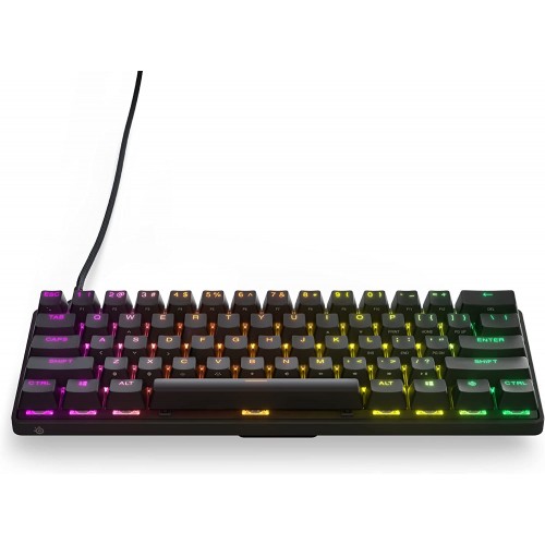 SteelSeries Apex Pro Mini - US layout - Magnetic OmniPoint 2.0 Switches - Magnetinė Žaidimų Klaviatūra