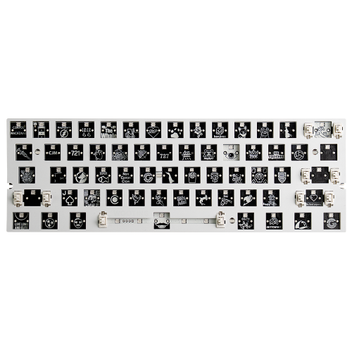 Wooting 60HE+ - US Layout - Magnetinės Žaidimų Klaviatūros Modulis