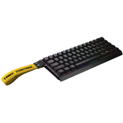 Wooting 60HE+ - US Layout - Lekker L60 V1.5 Switches - Black (Juoda) Magnetinė Žaidimų Klaviatūra