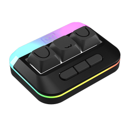 Wooting UwU - Lekker L45 V2 Switches - RGB Stealth Black (Juoda) Magnetinė Žaidimų Klaviatūra