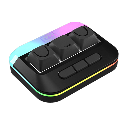 Wooting UwU - Lekker L45 V2 Switches - RGB Stealth Black (Juoda) Magnetinė Žaidimų Klaviatūra