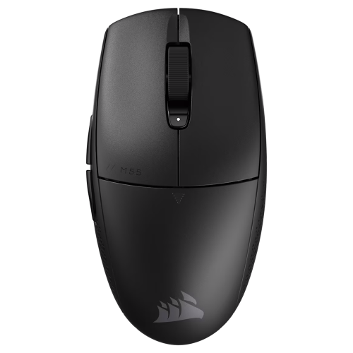 Corsair Gaming M55 WIRELESS Black (Juoda) Belaidė Žaidimų Pelė