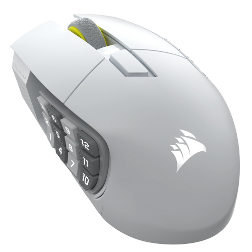 Corsair Gaming SCIMITAR ELITE WIRELESS SE White (Balta) Belaidė Žaidimų Pelė Corsair Gaming SCIMITAR ELITE WIRELESS SE White (Balta) Belaidė Žaidimų Pelė