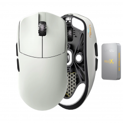 Lamzu MAYA X Wireless 8K Cloud Grey (Pilka) Belaidė Žaidimų Pelė