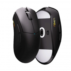 Lamzu PARO AURORA Wireless 8K Charcoal Black (Juoda) Belaidė Žaidimų Pelė