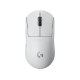 Belaidė Žaidimų Pelė Logitech PRO X SUPERLIGHT White (Balta) (Wireless 2.4G)
