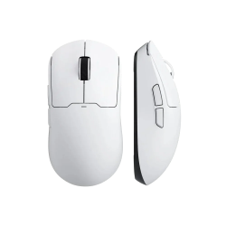 MCHOSE A5 V2 Ultra Wireless White (Balta) Belaidė Žaidimų Pelė