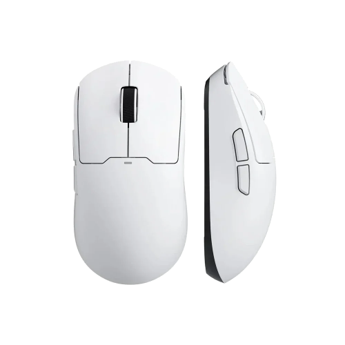 MCHOSE A5 V2 Ultra Wireless White (Balta) Belaidė Žaidimų Pelė