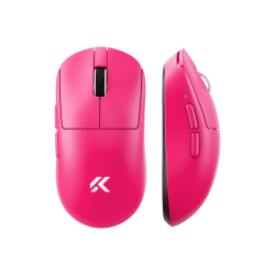 MCHOSE A7 V2 Ultra Wireless Rose Red (Rožinė) Belaidė Žaidimų Pelė