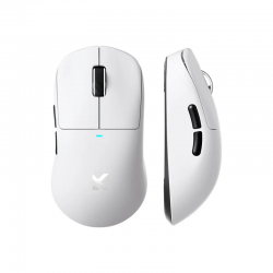 MCHOSE M7 V2 Ultra Wireless White (Balta) Belaidė Žaidimų Pelė