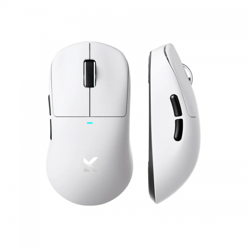 MCHOSE M7 V2 Ultra Wireless White (Balta) Belaidė Žaidimų Pelė