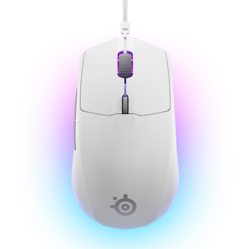 SteelSeries Rival 3 Gen2 White (Balta) Žaidimų Pelė