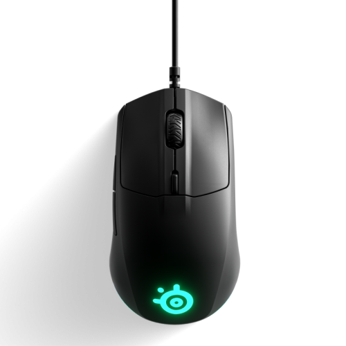 SteelSeries Rival 3 Black (Juoda) Žaidimų Pelė