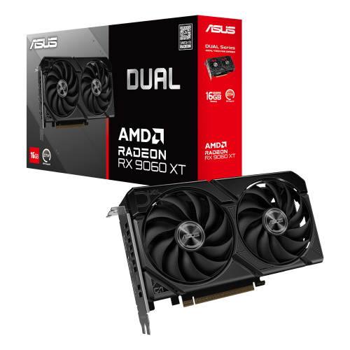 ASUS Dual Radeon RX 9060 XT 16GB GDDR6 GPU Vaizdo Plokštė