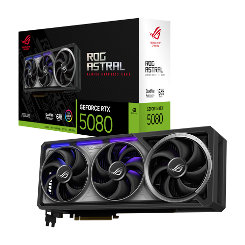 ASUS ROG Astral GeForce RTX 5080 16GB GDDR7 GPU Vaizdo Plokštė