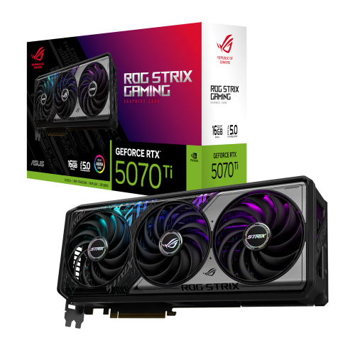 ASUS ROG Strix GeForce RTX 5070 Ti 16GB GDDR7 GPU Vaizdo Plokštė