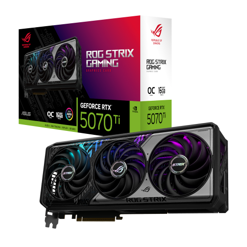 ASUS ROG Strix GeForce RTX 5070 Ti 16GB GDDR7 OC Edition GPU Vaizdo Plokštė