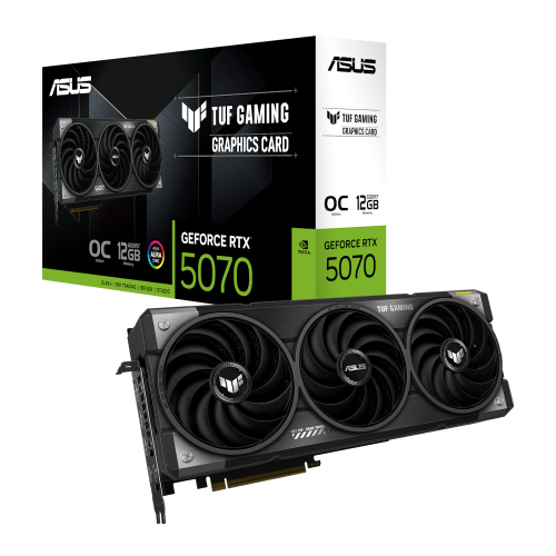 ASUS TUF Gaming GeForce RTX 5070 12GB GDDR7 OC Edition GPU Vaizdo Plokštė