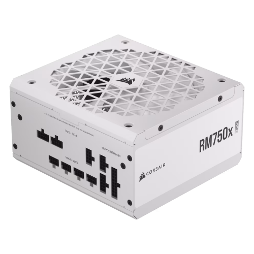 Corsair RMx SHIFT White Series RM750x - 750W Fully Modular ATX 3.1 PSU Maitinimo Blokas