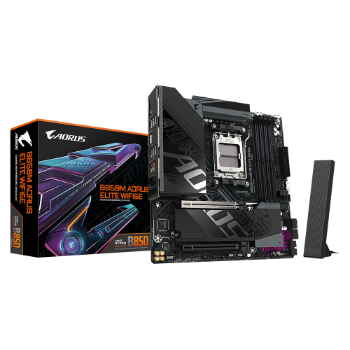 GIGABYTE B850M AORUS ELITE WF6E Pagrindinė Plokštė