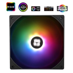 Thermalright TL-C14C-S PWM ARGB Black (140mm) (Juodas) Ventiliatorius