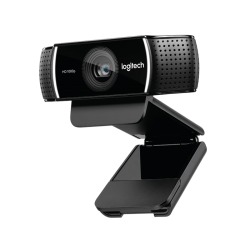 Logitech C922 Pro Stream Full HD Black Webcam (Juoda) Web Kamera 
