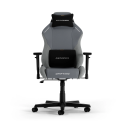 DXRacer DRIFTING Series L Grey Fabric & Leatherette (Pilka Medžiaginė/PU oda) Kėdė