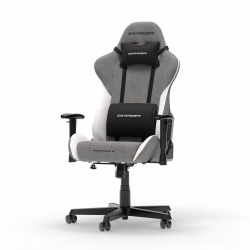 DXRacer Formula Series L Grey & White Fabric (Pilka Balta Medžiaginė) Kėdė
