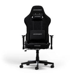 DXRacer PRINCE Series L Black Fabric (Juoda Medžiaginė) Kėdė