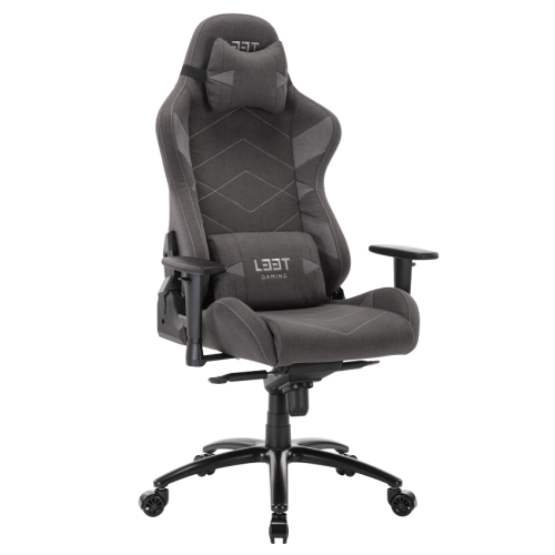 L33T Gaming Elite V4 - Dark Grey (Tamsiai Pilka) Kėdė