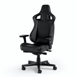 noblechairs EPIC Compact - Black-Carbon - PU Leather (Juoda PU Oda) Kėdė