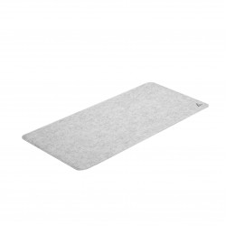 DELTAHUB Minimalistic Desk Mat Small Light Grey (630 x 280 x 3.5mm) (Pilkas) Pelės Kilimėlis