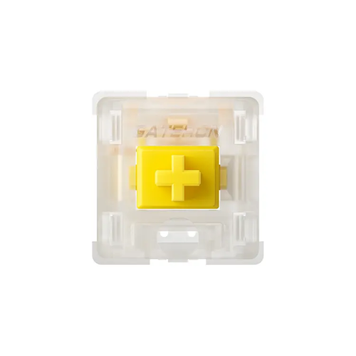 Gateron Milky Yellow Switch (10 vnt.) Klaviatūros Mygtukai