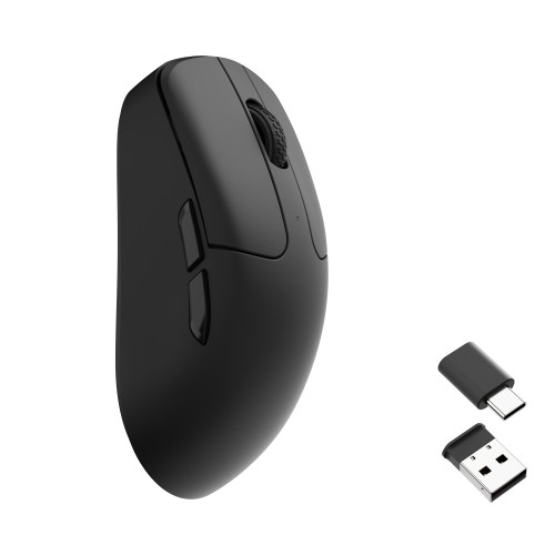 Keychron M2 Wireless (1000Hz) Black (M2-A1) Juoda Belaidė Žaidimų Pelė