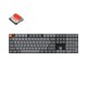 Keychron K5 Max Wireless - US Layout - Hot-Swappable Gateron Red (K5M-H1) Mechaninė Belaidė Žaidimų Klaviatūra