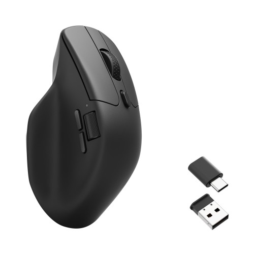 Keychron M6 Wireless (1000Hz) Black (M6-A1) Juoda Belaidė Pelė