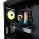 Corsair H55 RGB 120mm Black (Juodas) AIO Procesoriaus Aušintuvas