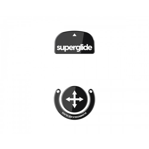 Superglide Glass Skates Logitech G Pro X Superlight Black (Juodi) Pakaitiniai Mouse feet