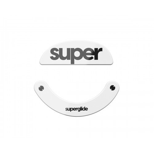 Superglide Glass Skates Pulsar Xlite White (Balti) Pakaitiniai Mouse feet