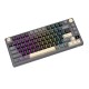Royal Kludge RK M75 - US Layout - Brown Switches - Phantom (Juoda) Belaidė Žaidimų Klaviatūra